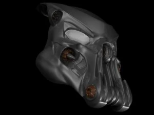 celtic predator bio helmet 3D Model