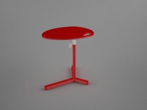 ikea dave laptop table 3D Модель
