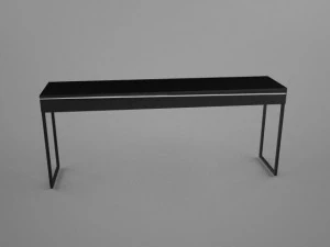 Scrivania ikea besta burbs Modello 3D