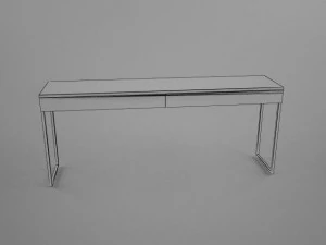 ikea besta burbs desk 3D Model