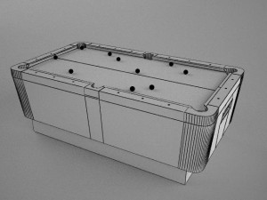 biliard  pool 3D Модель