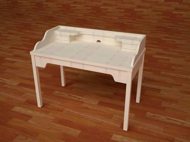 ikea gustav desk 3D Model .c4d .max .obj .3ds .fbx .stl .blend 