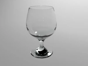 brandy glass 3D Model