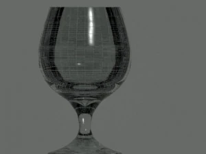 brandy glass 3D Model