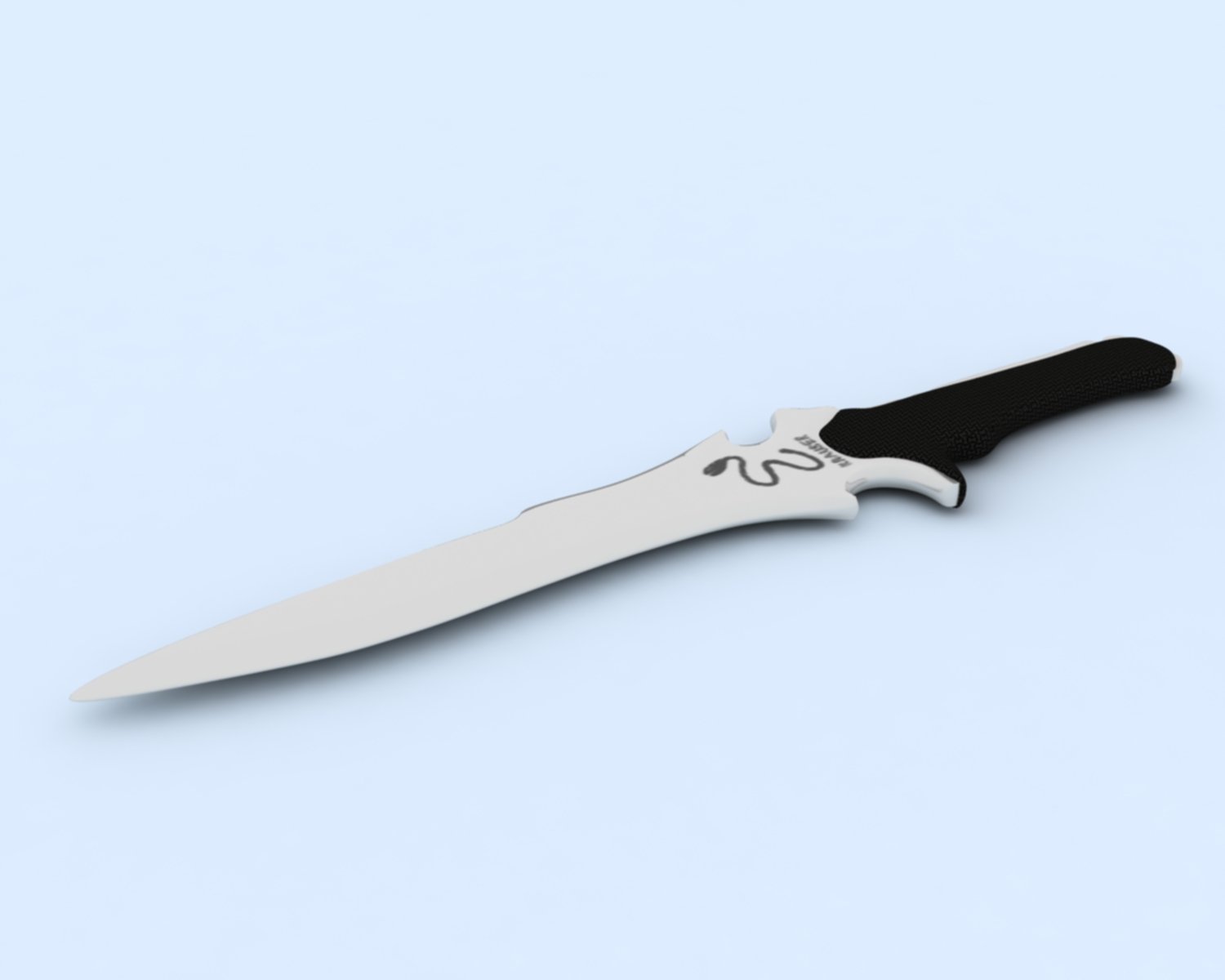 STL file Krauser Knife Residual Evil 4 Remake 🔪・3D print model to  download・Cults