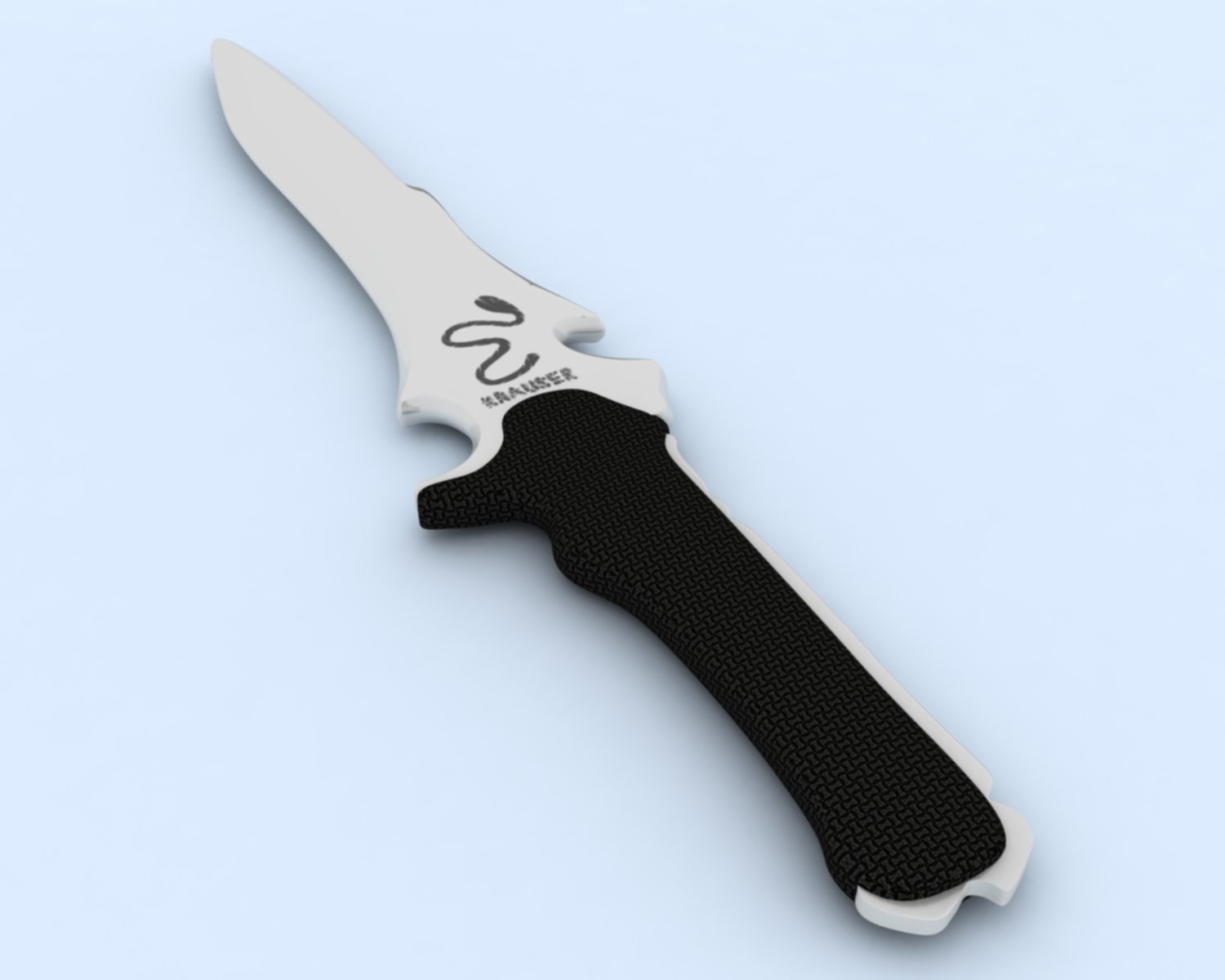 STL file Residual Evil 4: Remake - Jack Krauser combat knife 3D model 🔪・3D  printable model to download・Cults
