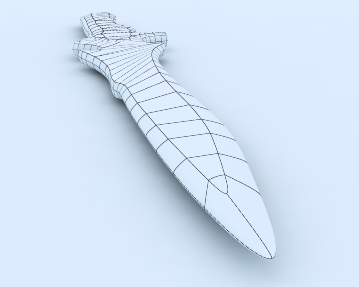krausers knife 3D Model in Melee 3DExport