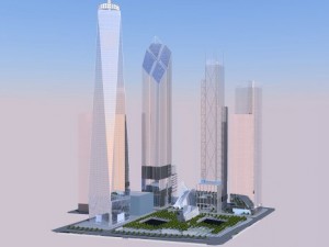 new world trade center 3D Model