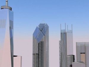 new world trade center 3D Model