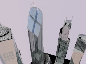 new world trade center 3D Model