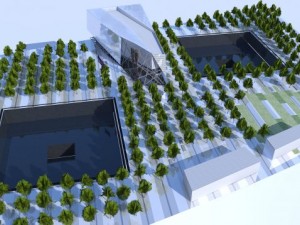national september 11th memorial Modelo 3D