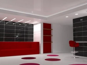 minimalist living room 3D Model