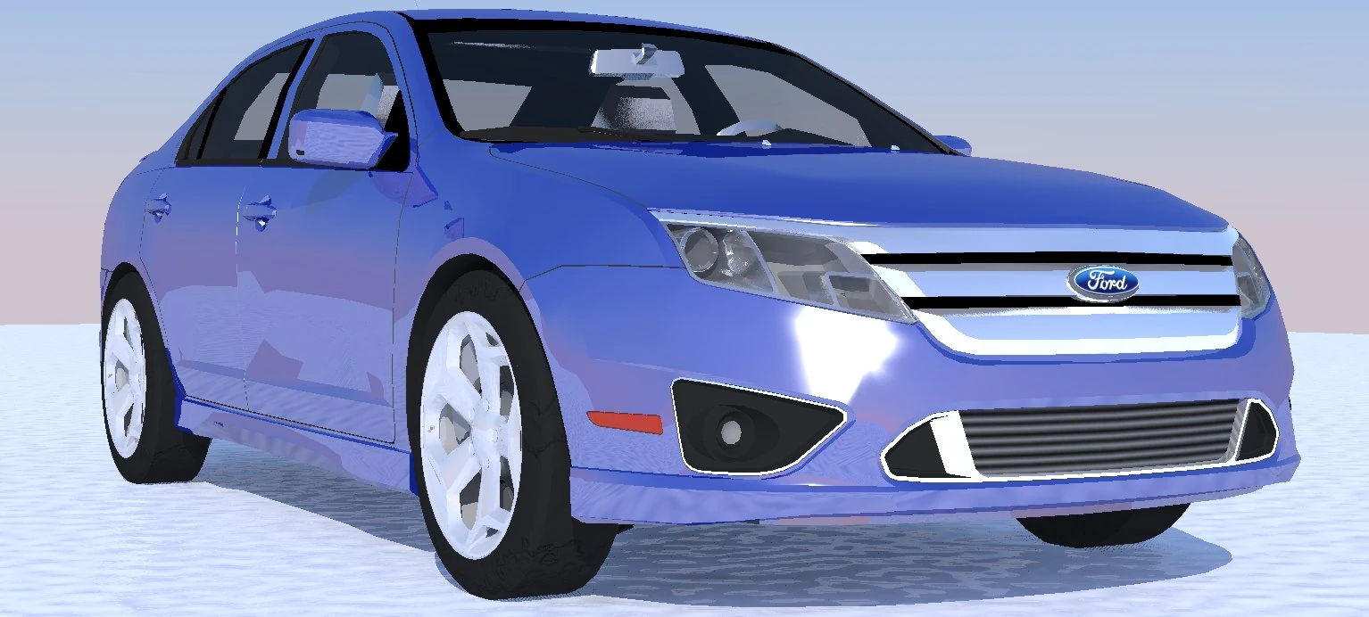 2012 ford fusion 3D Model .c4d .max .obj .3ds .fbx .stl .blend 