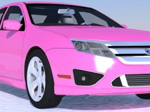 2012 ford fusion 3D Model