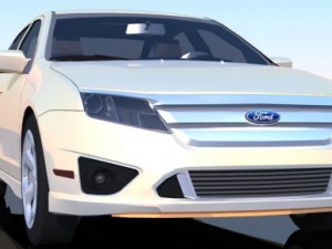 2012 ford fusion 3D Model