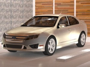 2012 ford fusion 3D Model