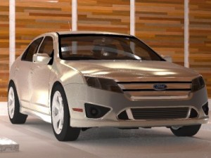 2012 ford fusion 3D Model