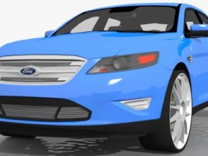 2012 ford taurus 3D Model