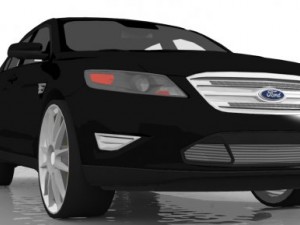 2012 ford taurus Modelo 3D