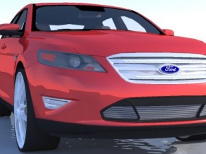 2012 ford taurus Modelo 3D