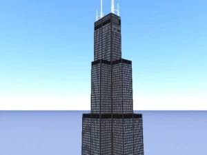 willis tower sears tower 3D Model