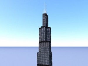 willis tower sears tower 3D Model
