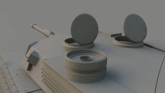 m1 a1 abrams high mesh Modelo 3D .c4d .max .obj .3ds .fbx .stl .blend 