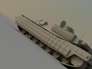 m1 a1 abrams high mesh Modelo 3D