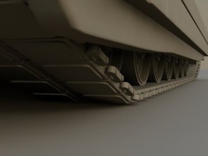 m1 a1 abrams high mesh Modelo 3D