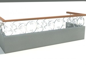 balcony 3Dモデル