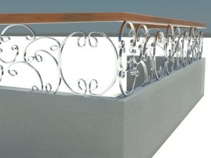 balcony 3Dモデル