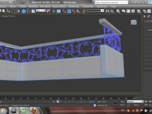 balcony 3Dモデル