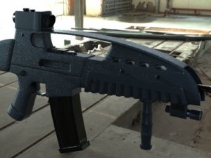 xm8 assault rifle high poly Modèle 3D