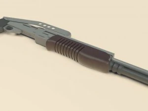 spas12 shotgun 3D Model