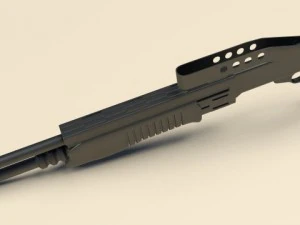 spas12 shotgun 3D Model