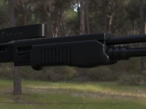 spas12 shotgun 3D Model