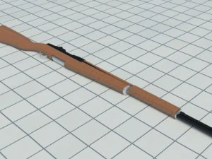 fucile m1 garand Modello 3D