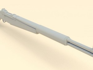 m1 garand rifle 3D 모델