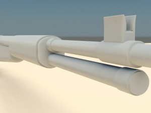 m1 garand rifle 3D 모델