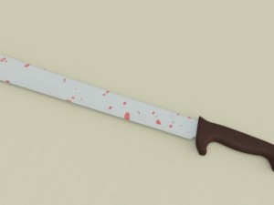machete 3D 模型