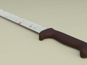 machete 3D Model