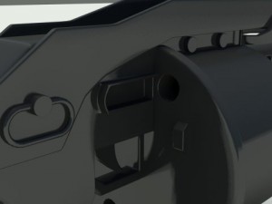 striker shotgun Modèle 3D