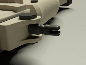 fn scar assault rifle 3D Model