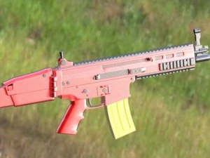fn scar assault rifle 3D Model