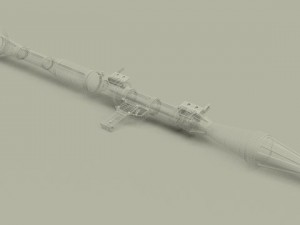 rpg7 high poly and low poly 3D 模型