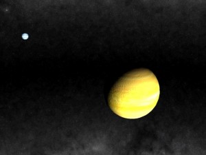 fully animated solar system 3D-Modell