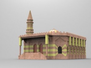 Mosque 3D Modell