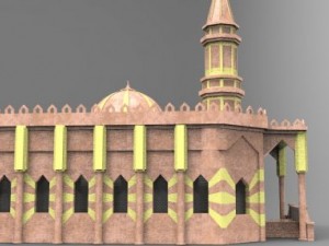 Mosque 3D Modell