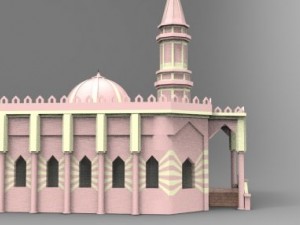 Mosque 3D Modell