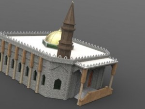 Mosque 3D Modell
